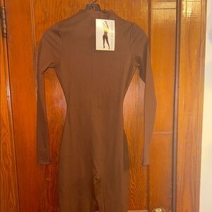 Naked Wardrobe “Espresso” Jumpsuit – Size Small | NWT | SOLD OUT